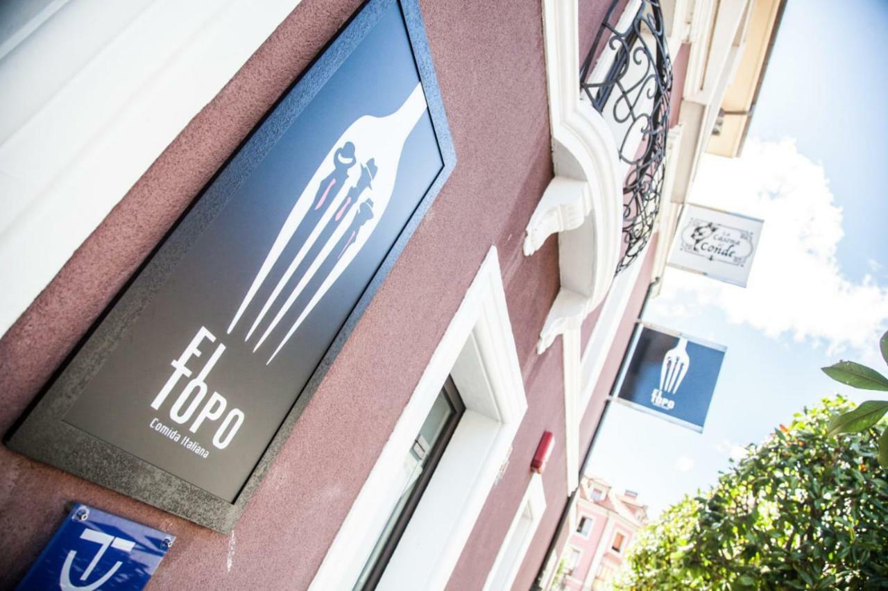 Hospedium Hotel La Casona Del Conde Noreña Zewnętrze zdjęcie